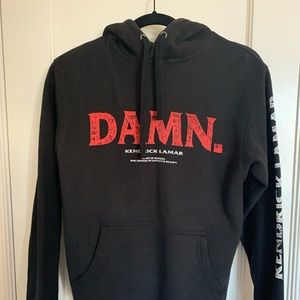 TDE Kendrick Lamar sweatshirt hoodie DAMN. size S